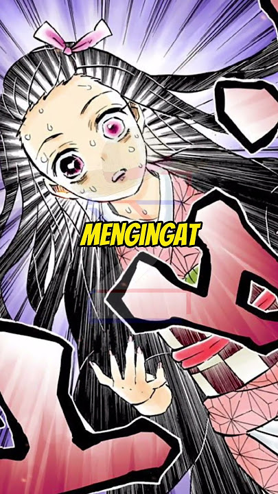 Reaksi Nezuko Saat Dia Berubah Menjadi Manusia #shorts #anime #demonslayer
