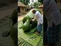 Oldman Creates A Palm Leaf Sajdah Sculpture Hand Crafts Village Art Leaf Crafting Ai Craft 