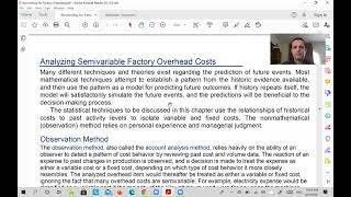 Accounting For Factory Overhead 2 Cost Accounting