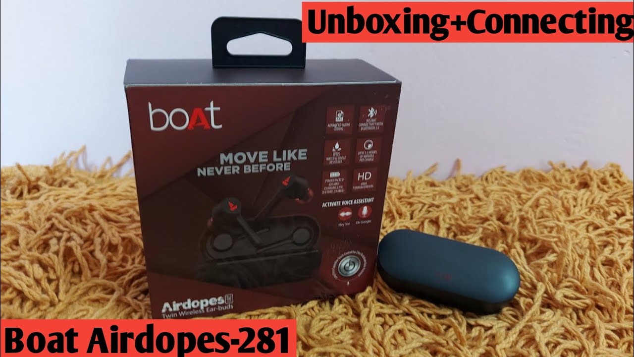 Unboxing+Connecting||BoAt||Airdopes-281🔥🔥🔥