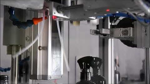 Automatic Trigger Spray Capping Machine