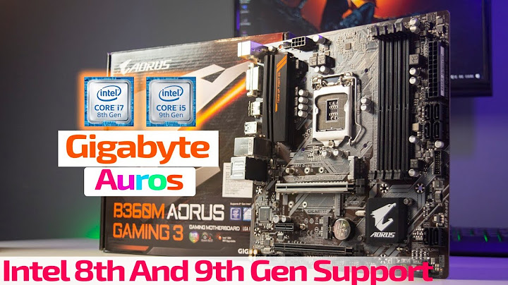 Mainboard gigabyte b360m aorus pro review