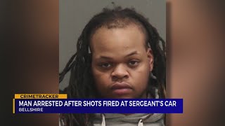 Suspect in custody after shots fired at Metro Police sergeant's car