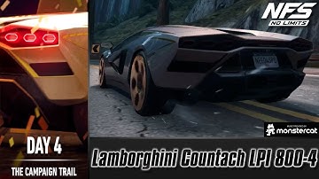 Need For Speed No Limits - Lamborghini Countach LPI 800-4 | Kingmaker (Day 4 - The Campaign Trail)