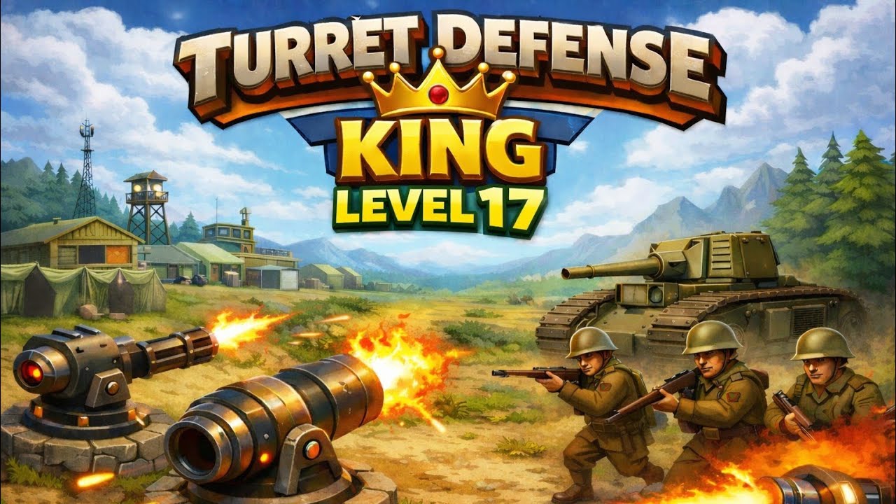 Turret Defense King level 17 walkthrough 