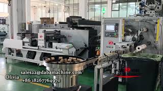 DABA 570mm Automatic Turret Rewinder Online With Non-Stop Waste Removal Rotary Die Cutting