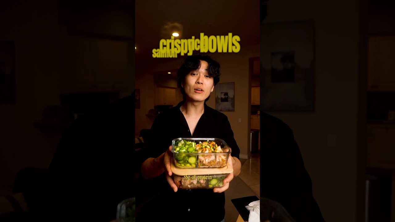 Salmon Crispy Rice Meal Prep 