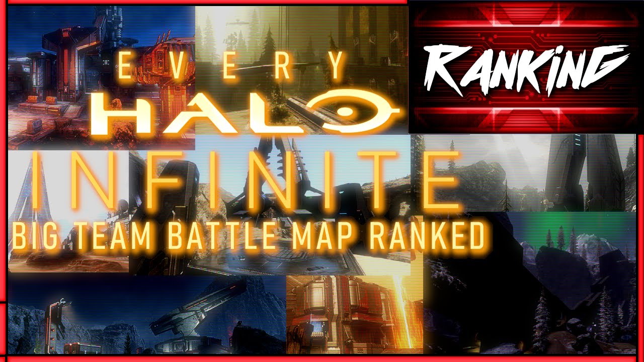 Every Halo Infinite Big Team Battle Map RANKED