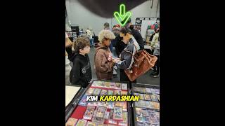 Showing @KimKardashian a $100,000 Pokemon Card...