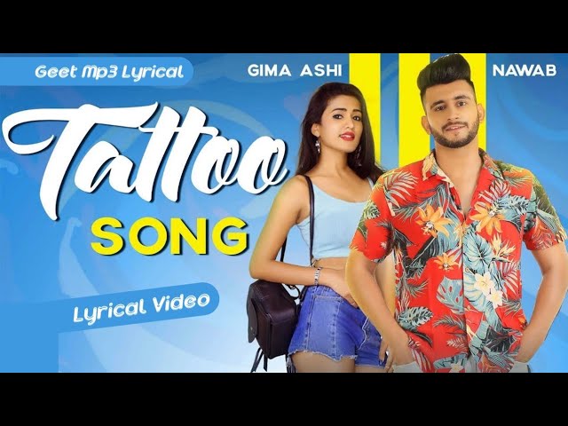 Tattoo l (Lyrics Video) l Singer Nawab l Music Starboy Music X l Lyrics Sucha Yaar l (2019)