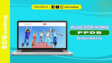Aplikasi sistem informasi penerimaan peserta didik baru (PPDB) berbasis web free