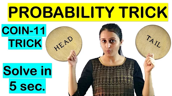 PROBABILITY SUPER TRICK- COIN 11/SHORTCUT FOR NDA/JEE/CETs/COMEDK/BANKING/MBA/SAT/AIRFORCE