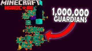 I Farmed 1,000,000 Guardians in Hardcore Minecraft