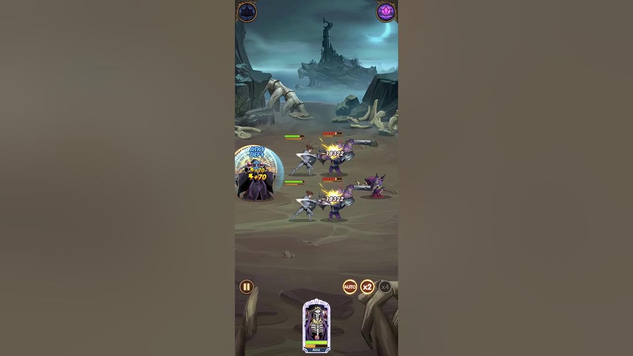 [AFK ARENA] OVERLORD AINZ OOAL GOWN SKILLS SHOWCASE YouTube