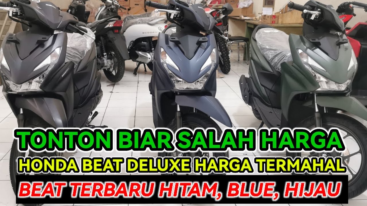 MANA YANG BAIK‼️VARIAN WARNA HONDA BEAT DELUXE SMART KEY TERBARU