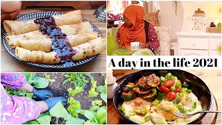 A day in the life | cook with me | family time 2021 | فلوق خفيف قضوا معي اليوم روتيني وطبخ وزراعة