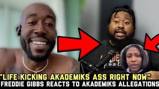 Freddie Gibbs DESTROYS Akademiks Over R*pe Accusations After Woman Exposes Claims In Viral Video