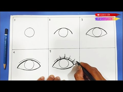 Video: Cara Menggambar Mata Boneka