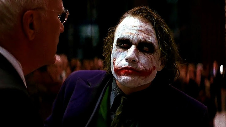That time the Joker lied to us