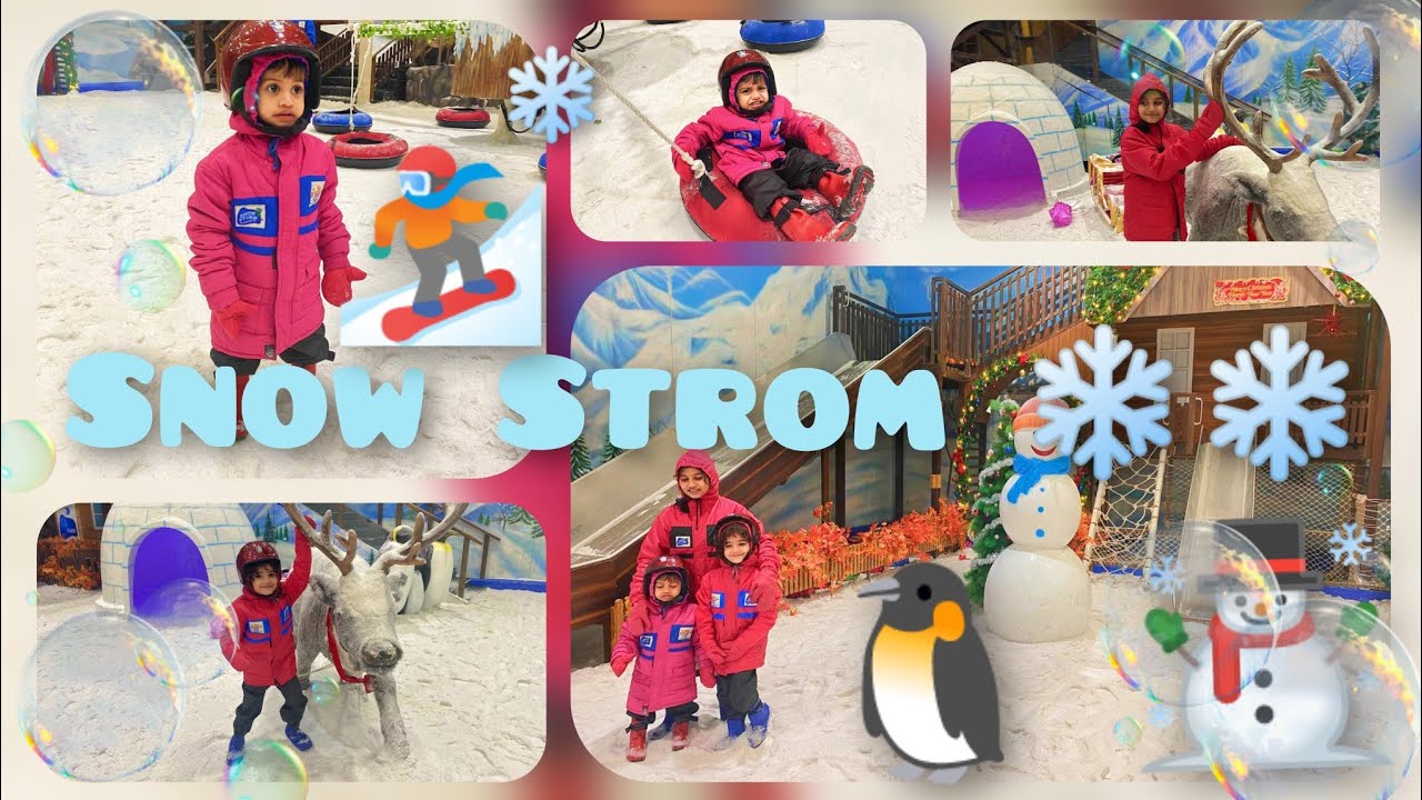 ഞങ്ങൾ മാത്രം snow stromil ||Snow Strom  Athirapally ☃️❄️||cutiepie naachu