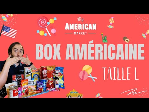 Box Américaine Taille L - My American Market 