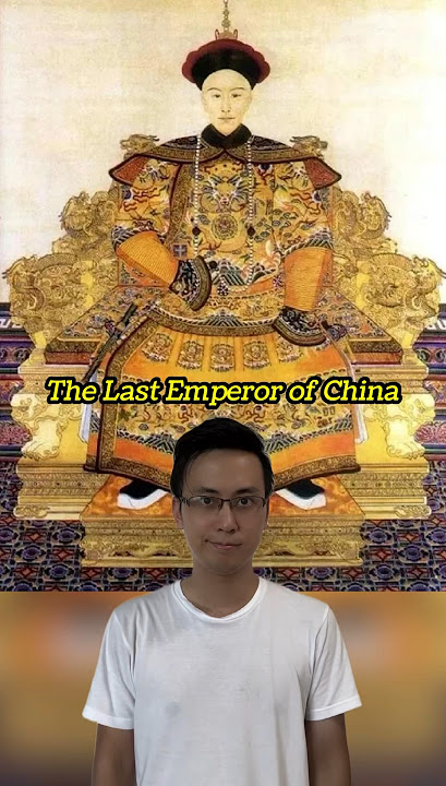 The Last Emperor of China #chinesehistory #emperor #coolfacts #forbiddencity #history #qingdynasty