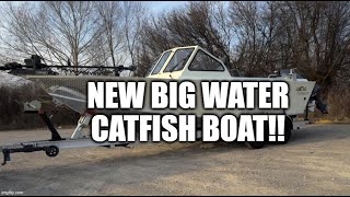 New Excel StormCat Deep V Big Water Catfish Boat