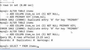 59. ALTER TABLE for Adding Column with constraints in SQL (Hindi)