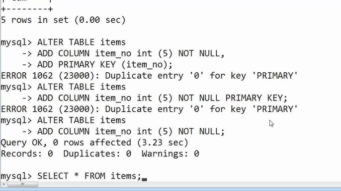 Mysql Alter Table Add Column Example | Cabinets Matttroy
