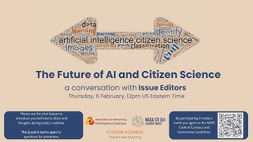 A conversation on The Future of AI and Citizen Science