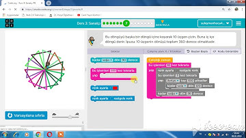 CODE.ORG -- Ders _3; Sanatçı (3.Bölüm)