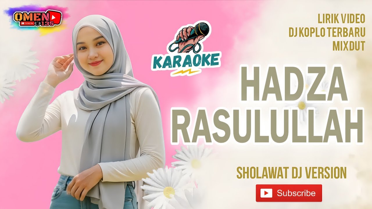 🔴🎤 HADZA RASULULLAH KARAOKE || LIRIK VIDEO || DJ KOPLO TERBARU ...