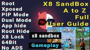 Gaming | X8 SandBox Full User Guide | X8 Sandbox user experience and gameplay | What is x8 sandbox