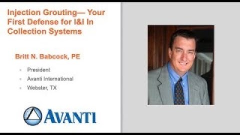 Injection Grouting: Your First Defense for I&I In Collection Systems