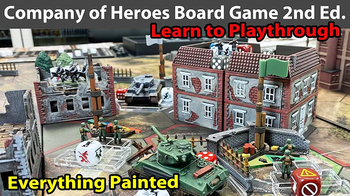 Company of Heroes Board Game 2nd Edition: Learn to Playthrough