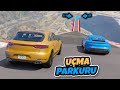 Porsche Ailesi Arabalar Yeni Uçma Parkurunda - GTA 5