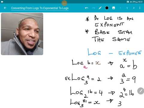 Converting from logs