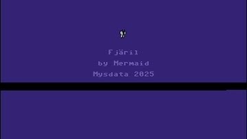 C64 Music: Fjäril by Genesis Project, Vision! 20 September 2025!