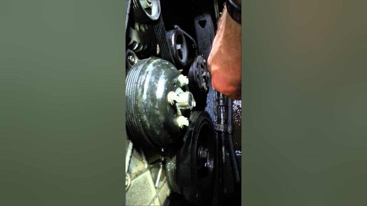 2006 trailblazer water pump 2 YouTube