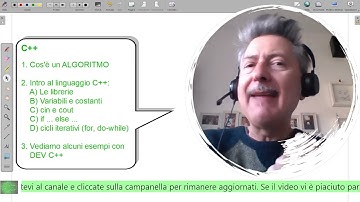 C++: introduzione e primo esempio semplice