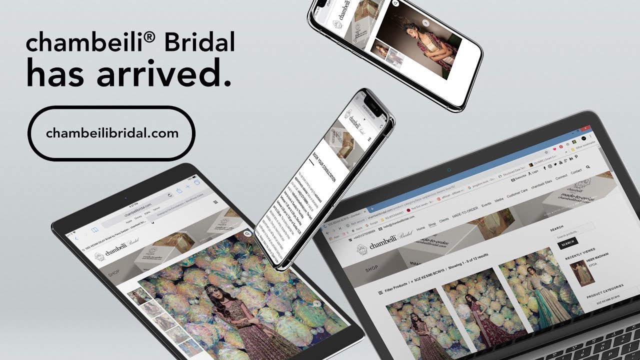 CHAMBEILI® BRIDAL LUXURY WEBSITE LAUNCH - OFFICIAL TRAILER #1 (HD)