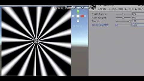 Unity shader : Optical illusion (Vanishing lines)