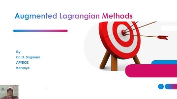 Constrained Optimization part 3