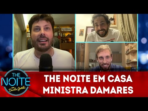The Noite em Casa: Ministra Damares | The Noite (24/04/20)