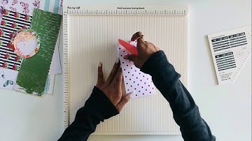 Multiple usage of Scoring Board I Dress My Craft