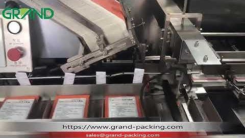 Facial mask automatic cartoning machine