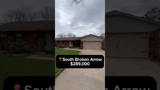 $289,000 home for sale in South Broken Arrow! 🏡