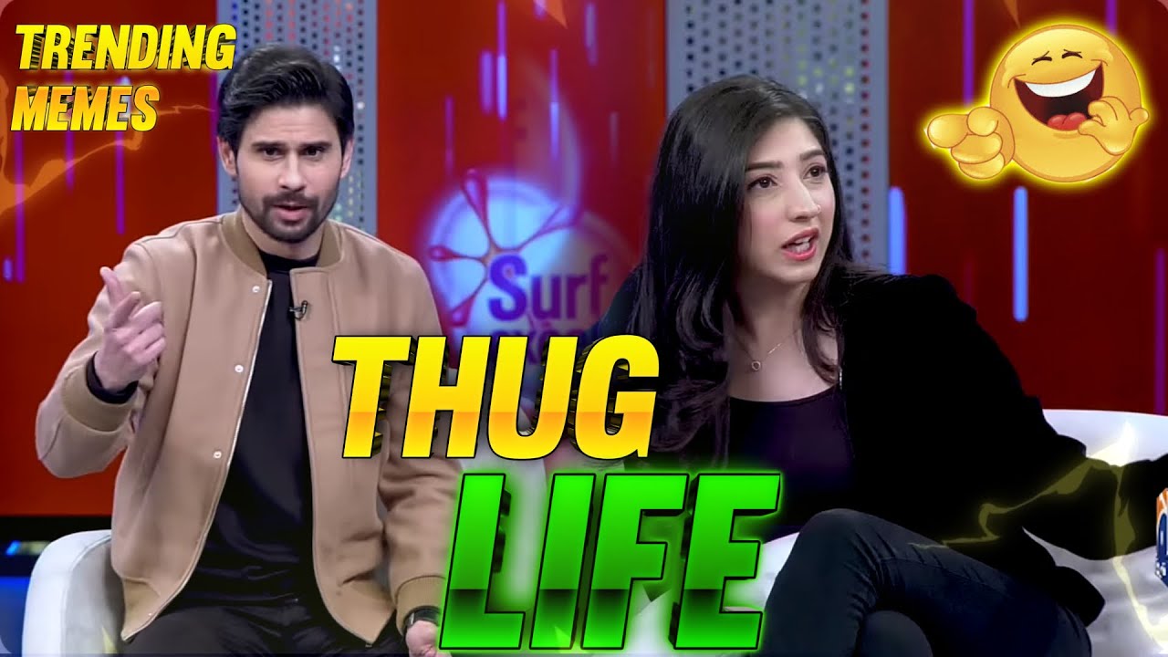 Tabish Hashmi Thug Life Memes 2023 - Maryam Nafees - Trending Memes