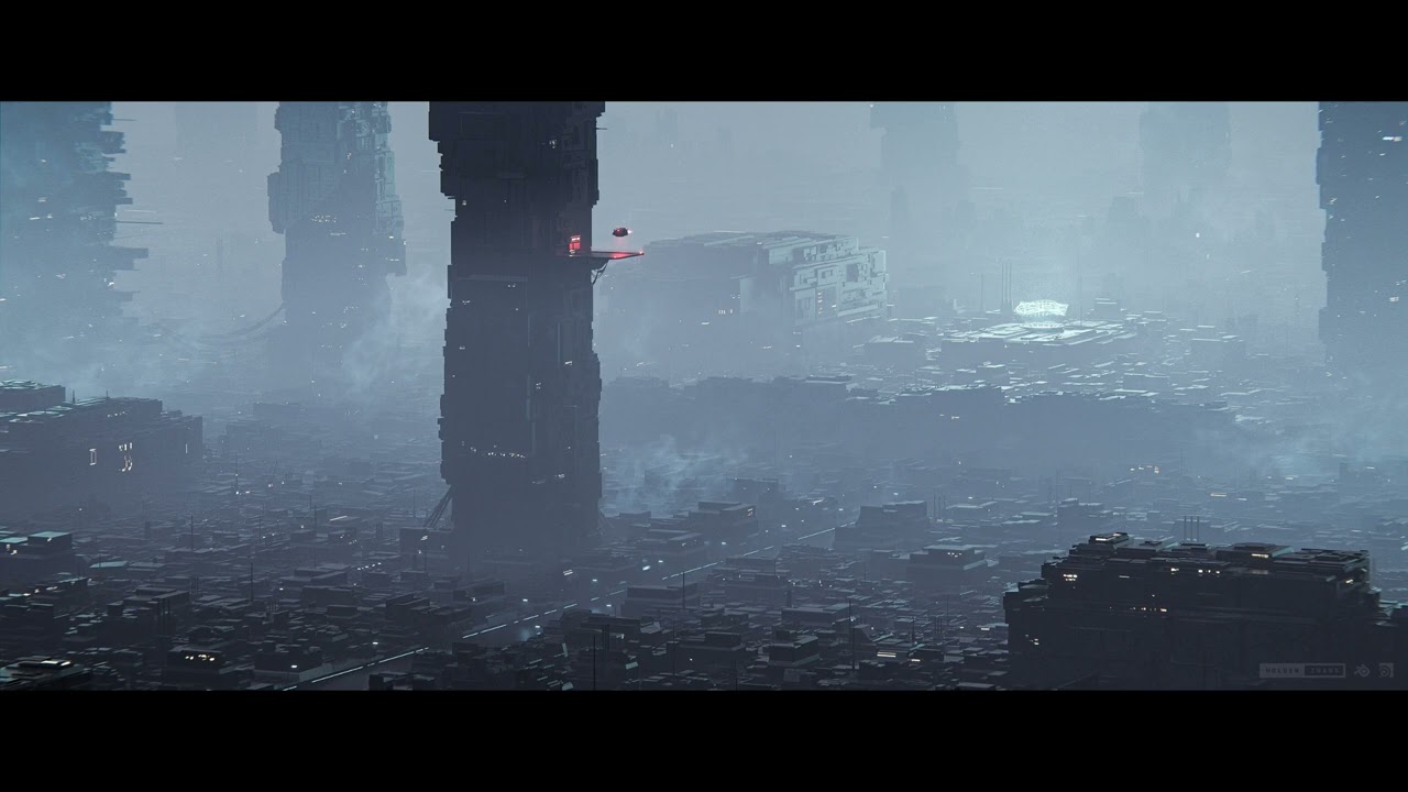 Sci-Fi City Background Ambient Music