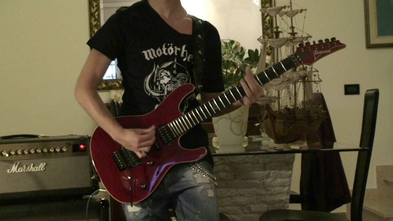 Ibanez Kiko 100 Loureiro Tornado of souls cover Megadeth